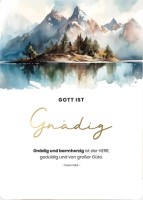 Postkarte - Gott ist gnädig